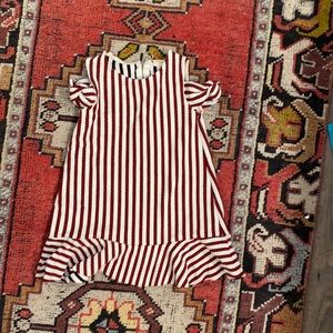 Girls Zara stripe dress size 4